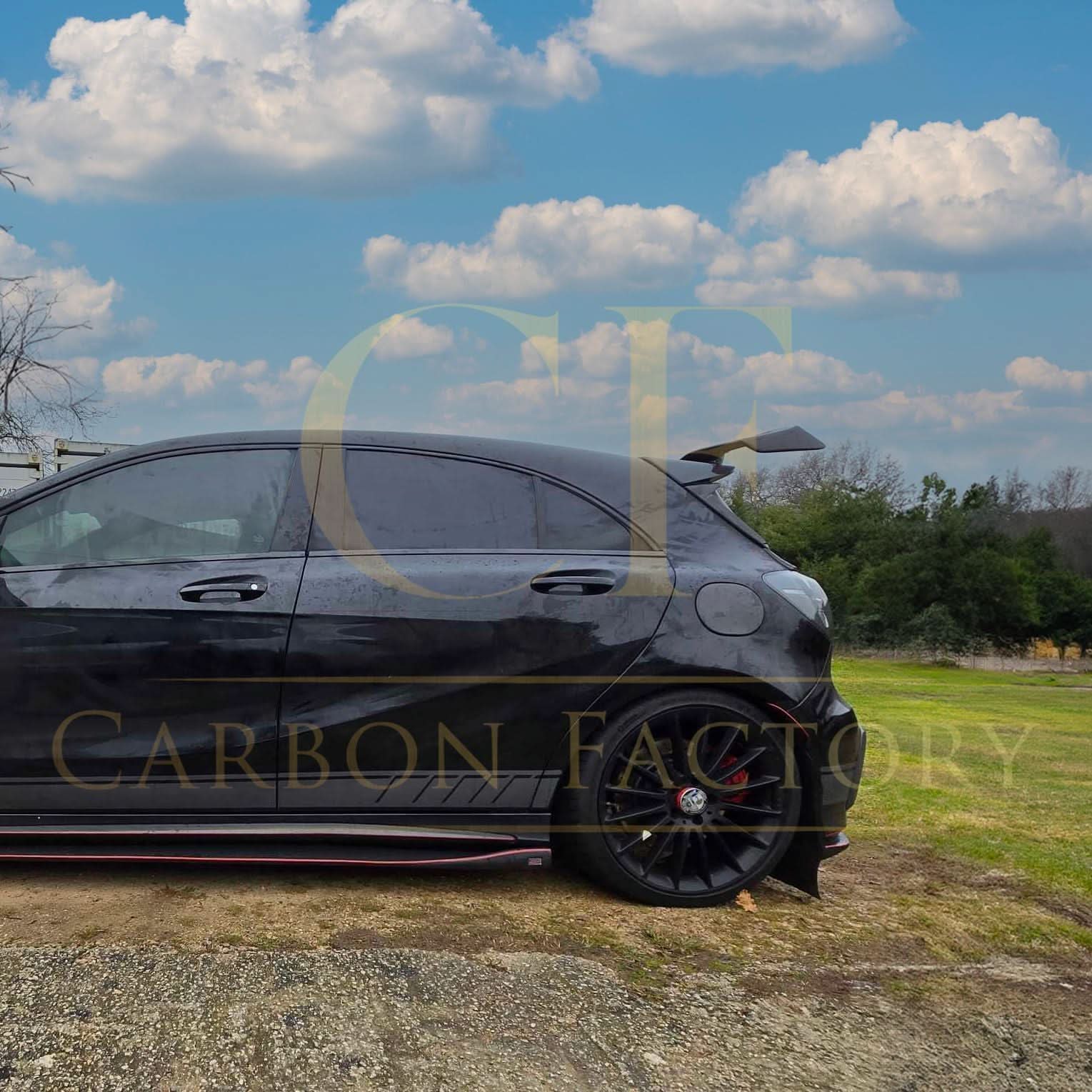 GT Style Carbon Fibre Roof Spoiler for Mercedes Benz W176 A Class 13-18