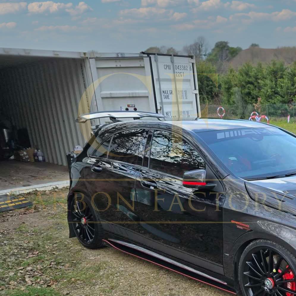 GT Style Carbon Fibre Roof Spoiler for Mercedes Benz W176 A Class 13-18