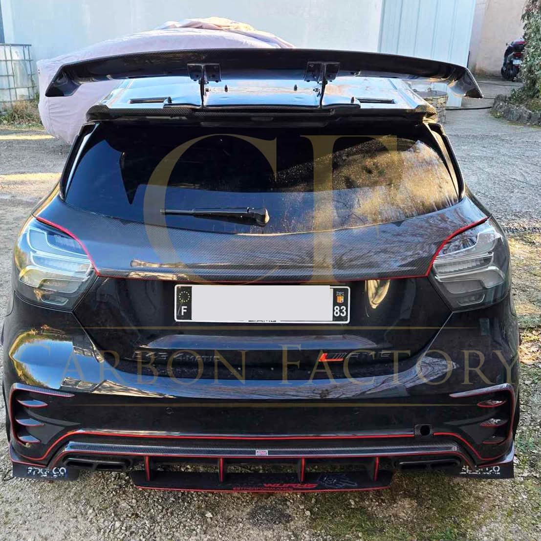 GT Style Carbon Fibre Roof Spoiler for Mercedes Benz W176 A Class 13-18