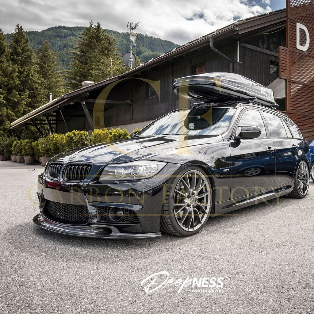 GT4S V1 Style Carbon Fibre Front Splitter for BMW E90 E92 E93 M3 07-13