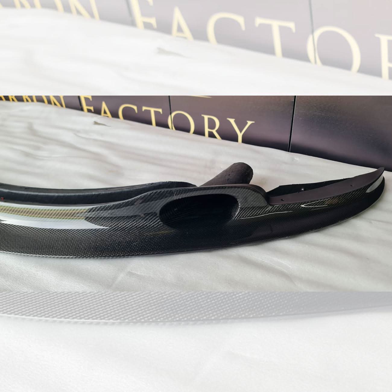 GT4S V1 Style Carbon Fibre Front Splitter for BMW E90 E92 E93 M3 07-13