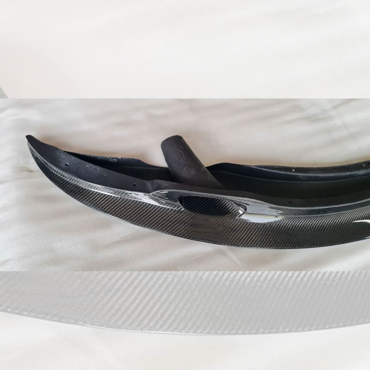GT4S V1 Style Carbon Fibre Front Splitter for BMW E90 E92 E93 M3 07-13