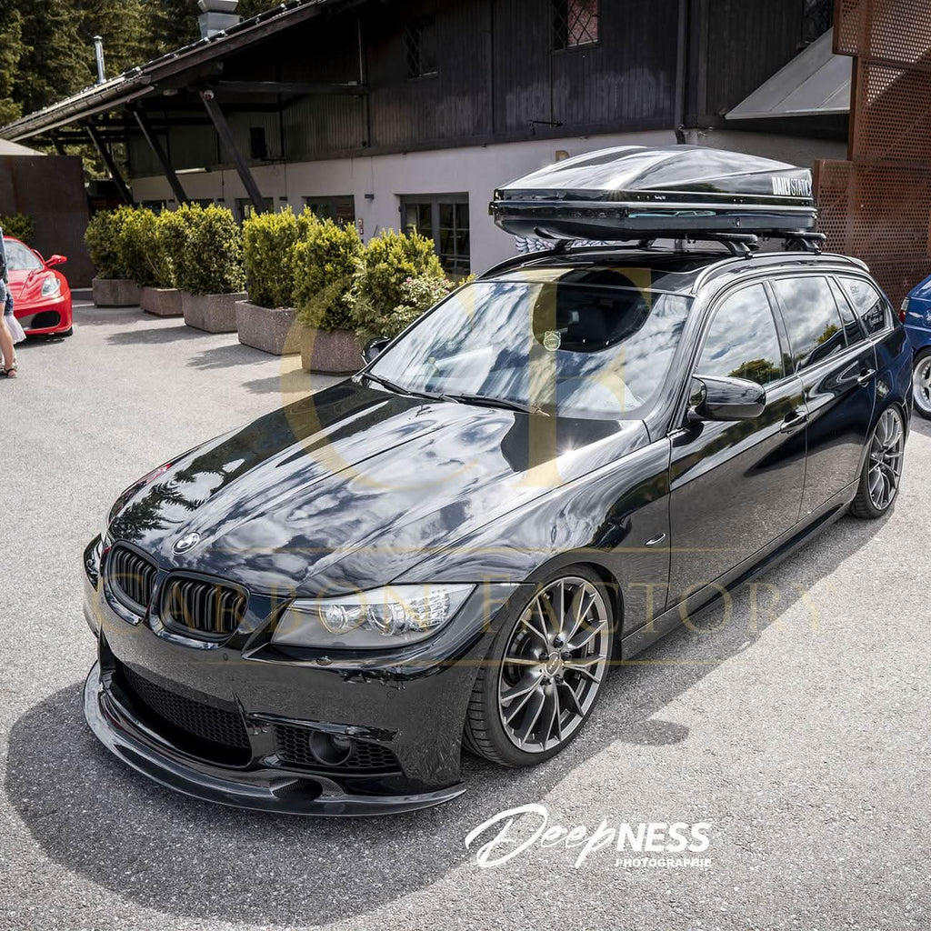 GT4S V1 Style Carbon Fibre Front Splitter for BMW E90 E92 E93 M3 07-13