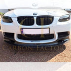 GT4S V1 Style Carbon Fibre Front Splitter for BMW E90 E92 E93 M3 07-13