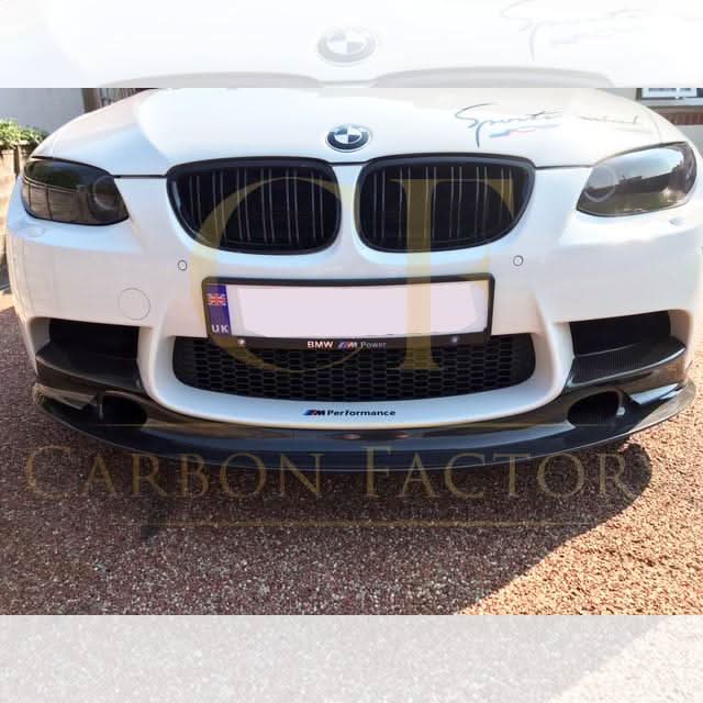 GT4S V1 Style Carbon Fibre Front Splitter for BMW E90 E92 E93 M3 07-13