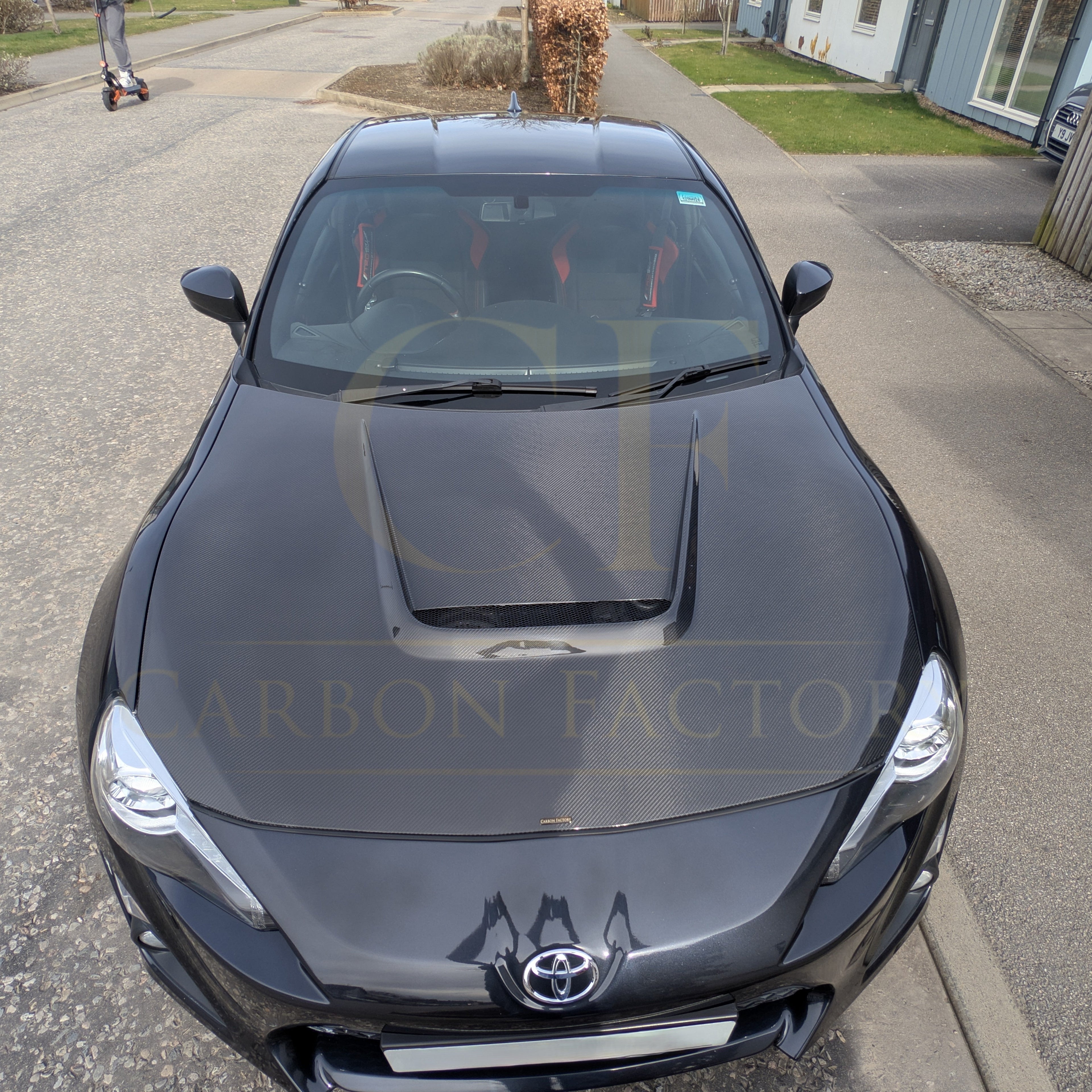 VS Style Carbon Fibre Bonnet for Toyota GT86 12-20