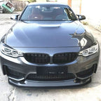GTS Style Carbon Fibre Front Splitter for BMW F80 M3 F82 F83 M4 14-20