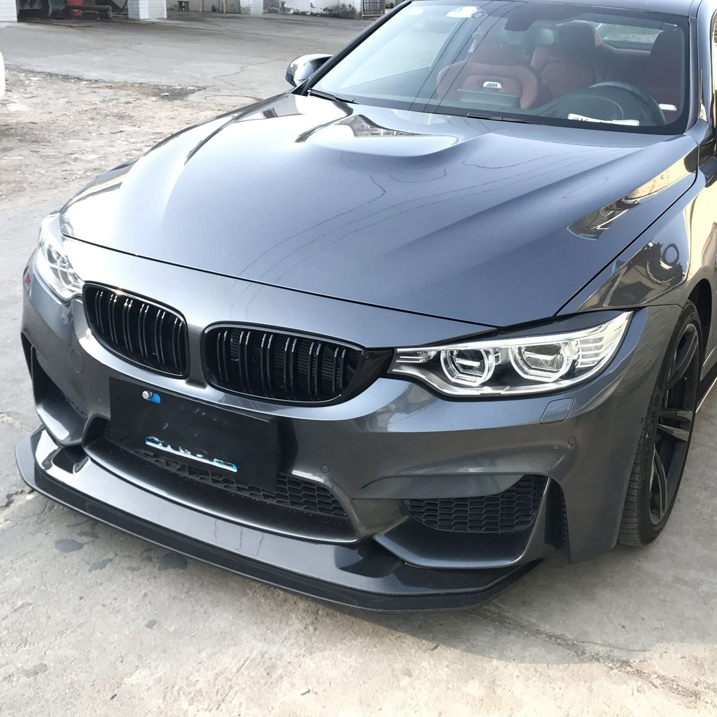 GTS Style Carbon Fibre Front Splitter for BMW F80 M3 F82 F83 M4 14-20