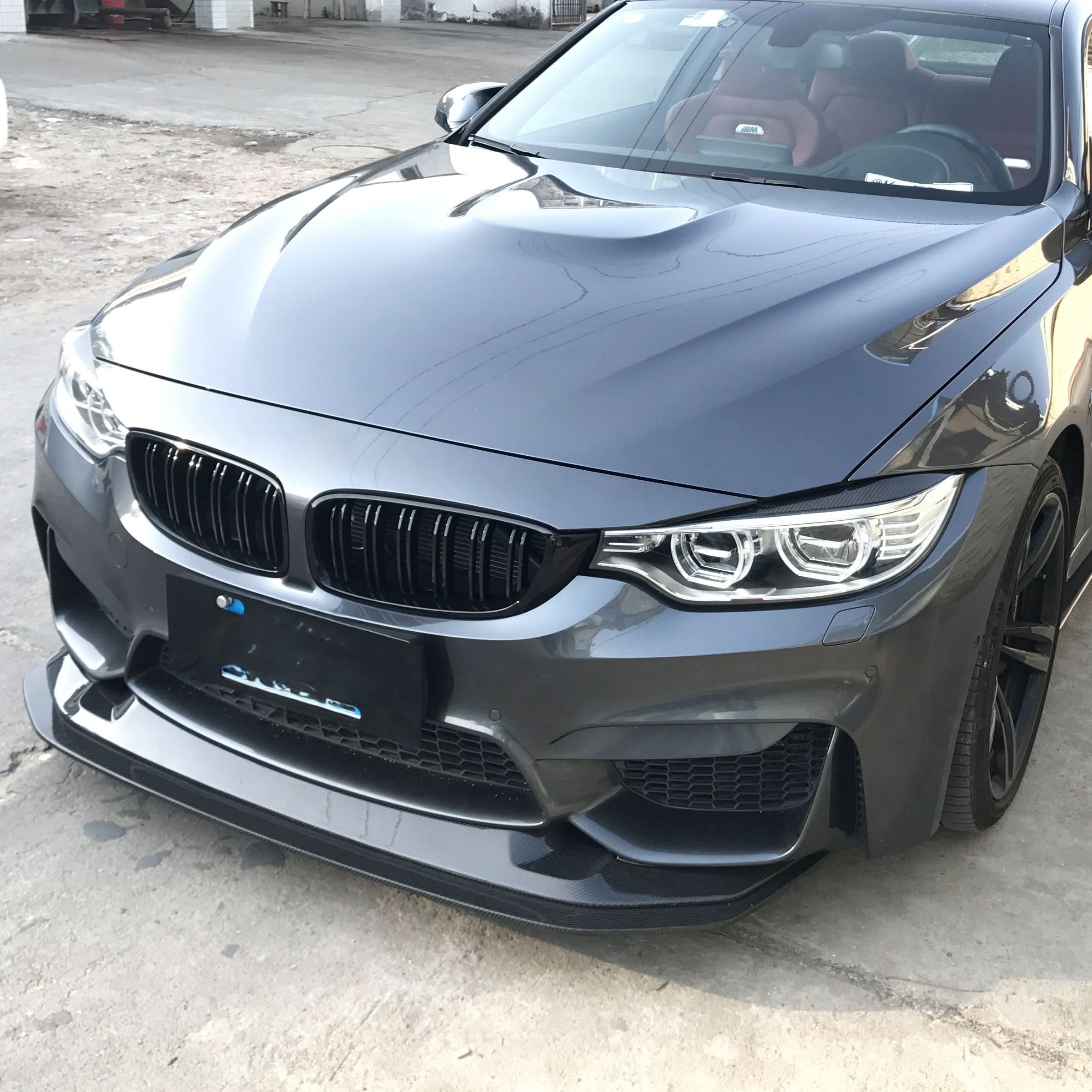 GTS Style Carbon Fibre Front Splitter for BMW F80 M3 F82 F83 M4 14-20