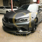 GTS Style Carbon Fibre Front Splitter for BMW F87 M2 OG 16-18