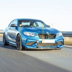 GTS Style Carbon Fibre Front Splitter for BMW F87 M2C Competition 16-21