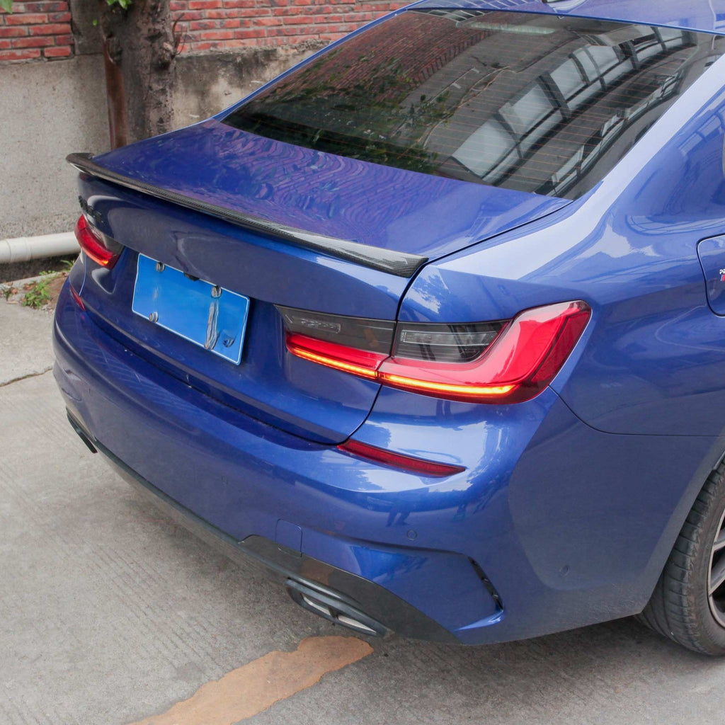 AC Style Pre-Preg Carbon Fibre Boot Spoiler for BMW G20 3 Series G80 M3 G28 i3 19-Present