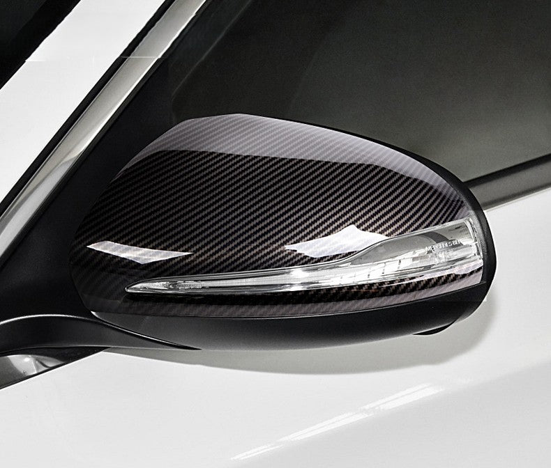 Pre-Preg Carbon Fibre Replacement Mirror Covers for Mercedes Benz W464 G Class G Wagon 18-22