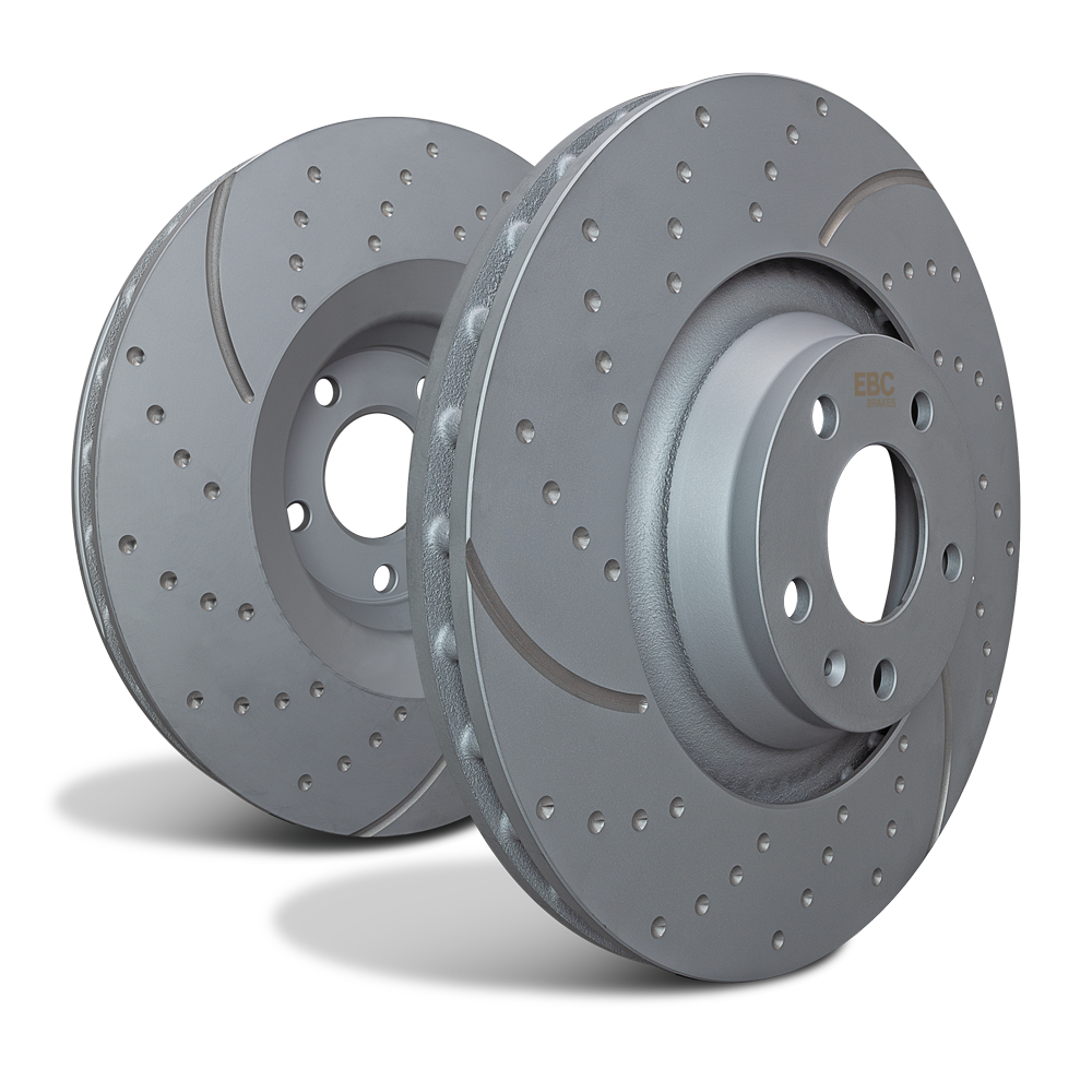 EBC Rear Performance Brake Discs For BMW F40 1 Series, F44 2 Series, F48 X1 & F39 X2