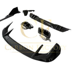 Gloss Black Body Kit 1 Splitter Diffuser Side Skirts Spoiler for BMW G05 LCI X5 23-Present