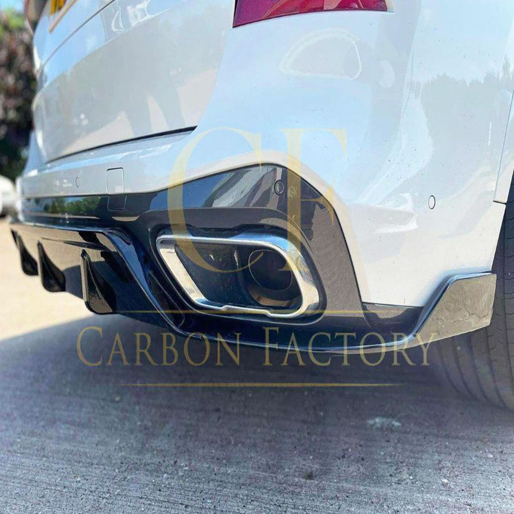 Gloss Black Body Kit Splitter Diffuser Side Skirts Spoiler for BMW G05 X5 19-22