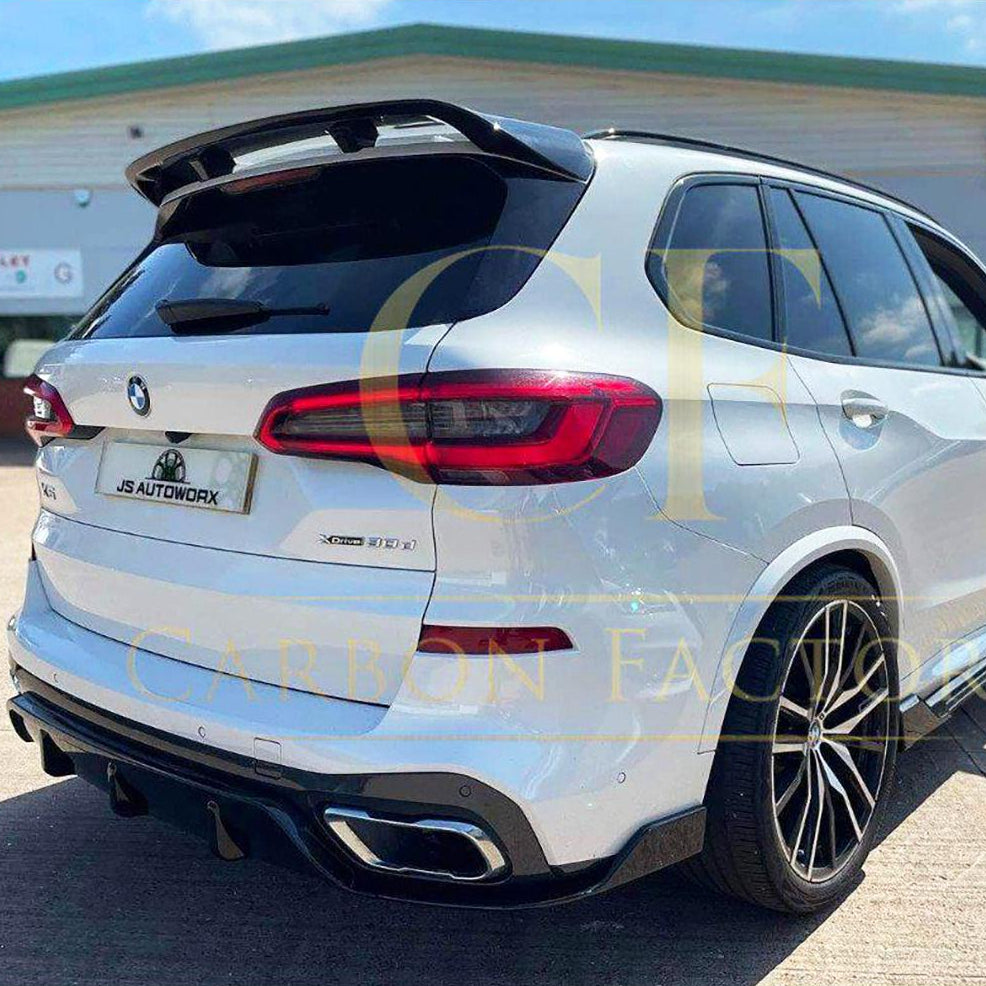 Gloss Black Body Kit Splitter Diffuser Side Skirts Spoiler for BMW G05 X5 19-22