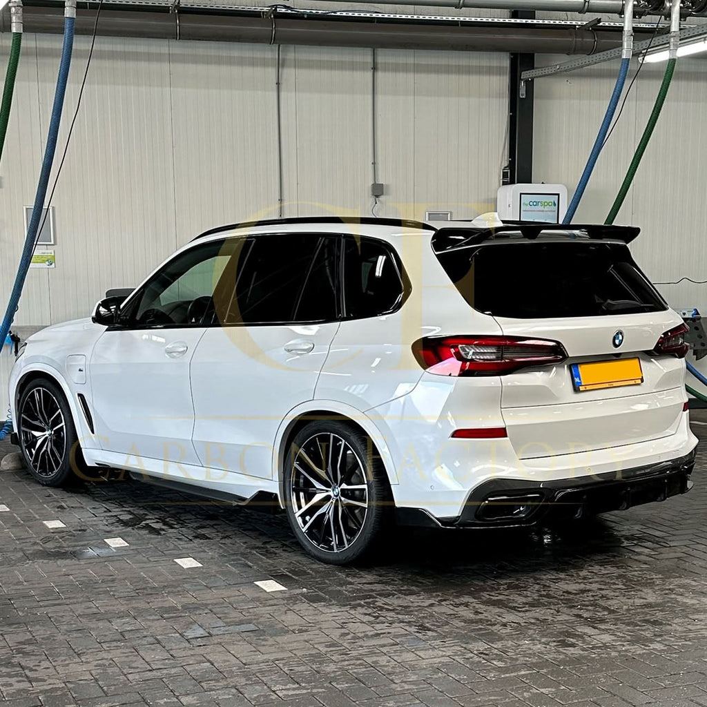 Gloss Black Body Kit Splitter Diffuser Side Skirts Spoiler for BMW G05 X5 19-22