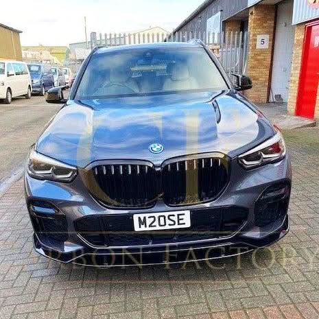 Gloss Black Body Kit Splitter Diffuser Side Skirts Spoiler for BMW G05 X5 19-22