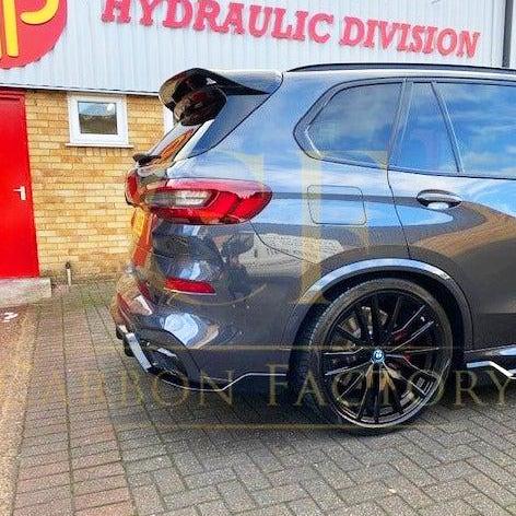 Gloss Black Body Kit Splitter Diffuser Side Skirts Spoiler for BMW G05 X5 19-22