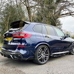 Gloss Black Body Kit Splitter Diffuser Side Skirts Spoiler for BMW G05 X5 19-22