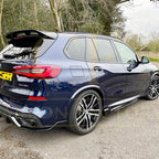 Gloss Black Body Kit Splitter Diffuser Side Skirts Spoiler for BMW G05 X5 19-22