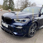 Gloss Black Body Kit Splitter Diffuser Side Skirts Spoiler for BMW G05 X5 19-22