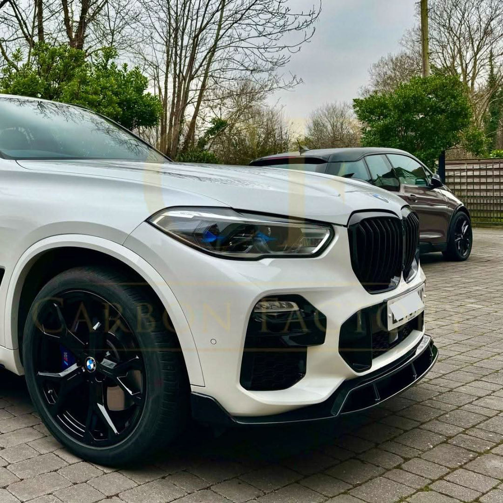 Gloss Black Body Kit Splitter Diffuser Side Skirts Spoiler for BMW G05 X5 19-22