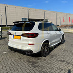 Gloss Black Body Kit Splitter Diffuser Side Skirts Spoiler for BMW G05 X5 19-22