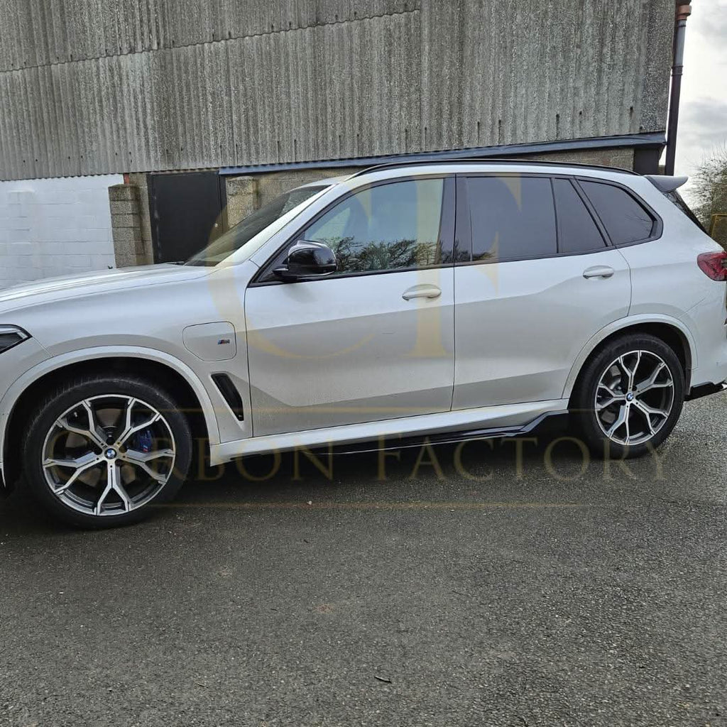 Gloss Black Body Kit Splitter Diffuser Side Skirts Spoiler for BMW G05 X5 19-22