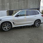 Gloss Black Body Kit Splitter Diffuser Side Skirts Spoiler for BMW G05 X5 19-22