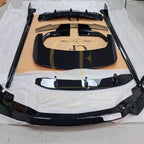 Gloss Black Body Kit Splitter Diffuser Side Skirts Spoiler for BMW G05 X5 19-22