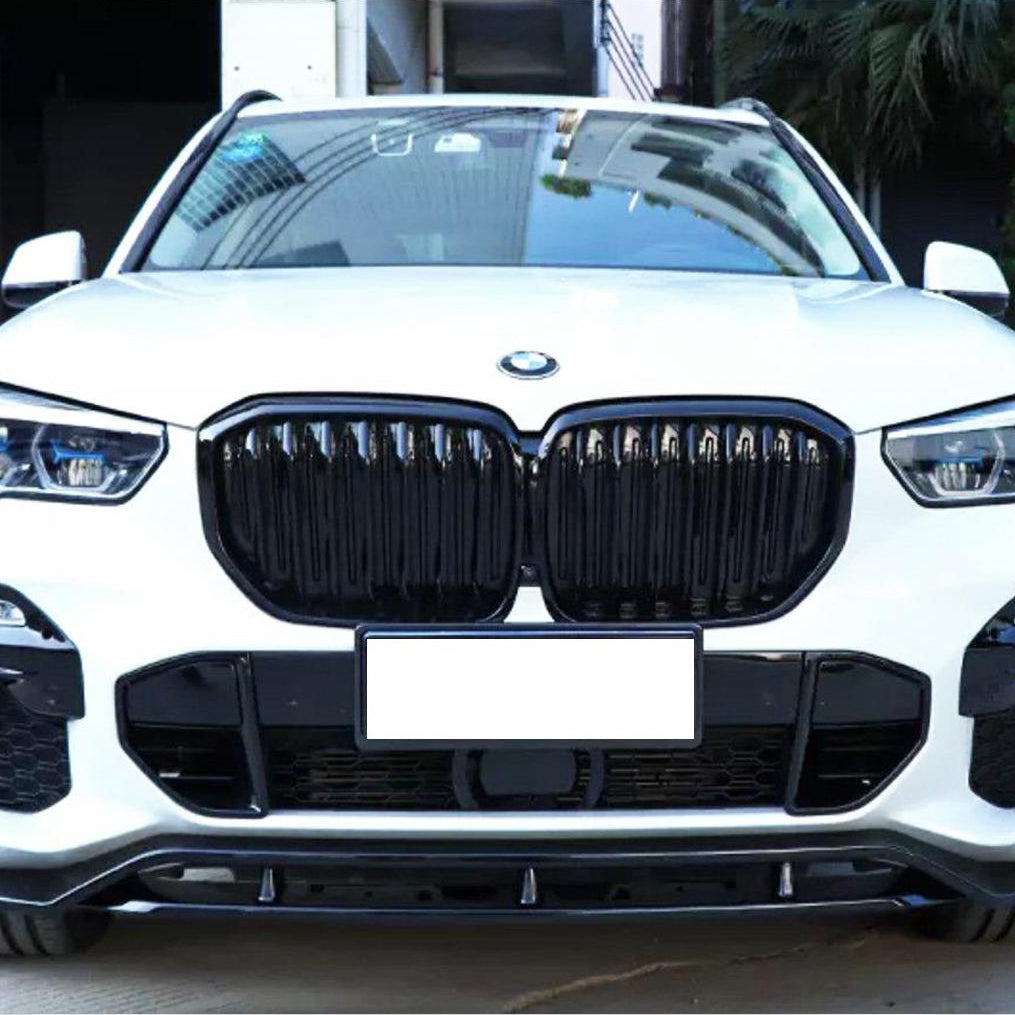 Gloss Black Body Kit Splitter Diffuser Side Skirts Spoiler for BMW G05 X5 19-22
