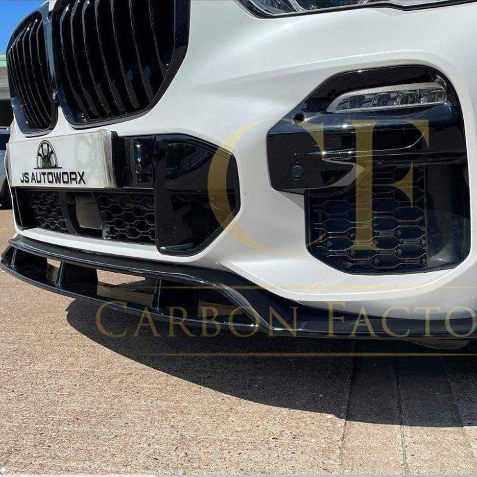 Gloss Black Body Kit Splitter Diffuser Side Skirts Spoiler for BMW G05 X5 19-22