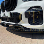 Gloss Black Body Kit Splitter Diffuser Side Skirts Spoiler for BMW G05 X5 19-22