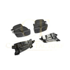 Gloss Black Exhaust Tips for Mercedes W213 E Class Saloon 16-20