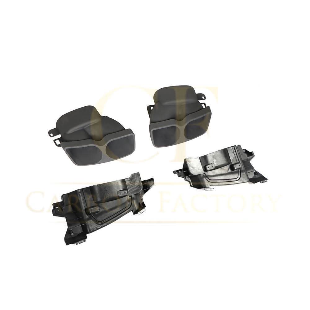 Gloss Black Exhaust Tips for Mercedes W213 E Class Saloon 16-20