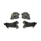 Gloss Black Exhaust Tips for Mercedes W213 E Class Saloon 16-20