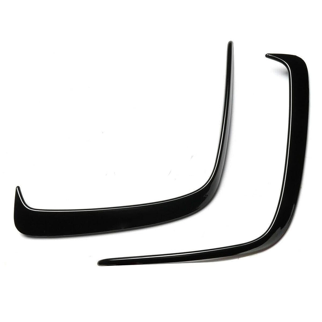 Gloss Black Rear Bumper Trims for Mercedes Benz W176 A Class 13-18