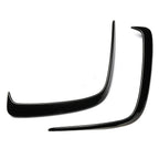 Gloss Black Rear Bumper Trims for Mercedes Benz W176 A Class 13-18