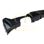 Gloss Black Rear Diffuser Quad Exhaust for BMW F32 F33 F36 4 Series 14-20