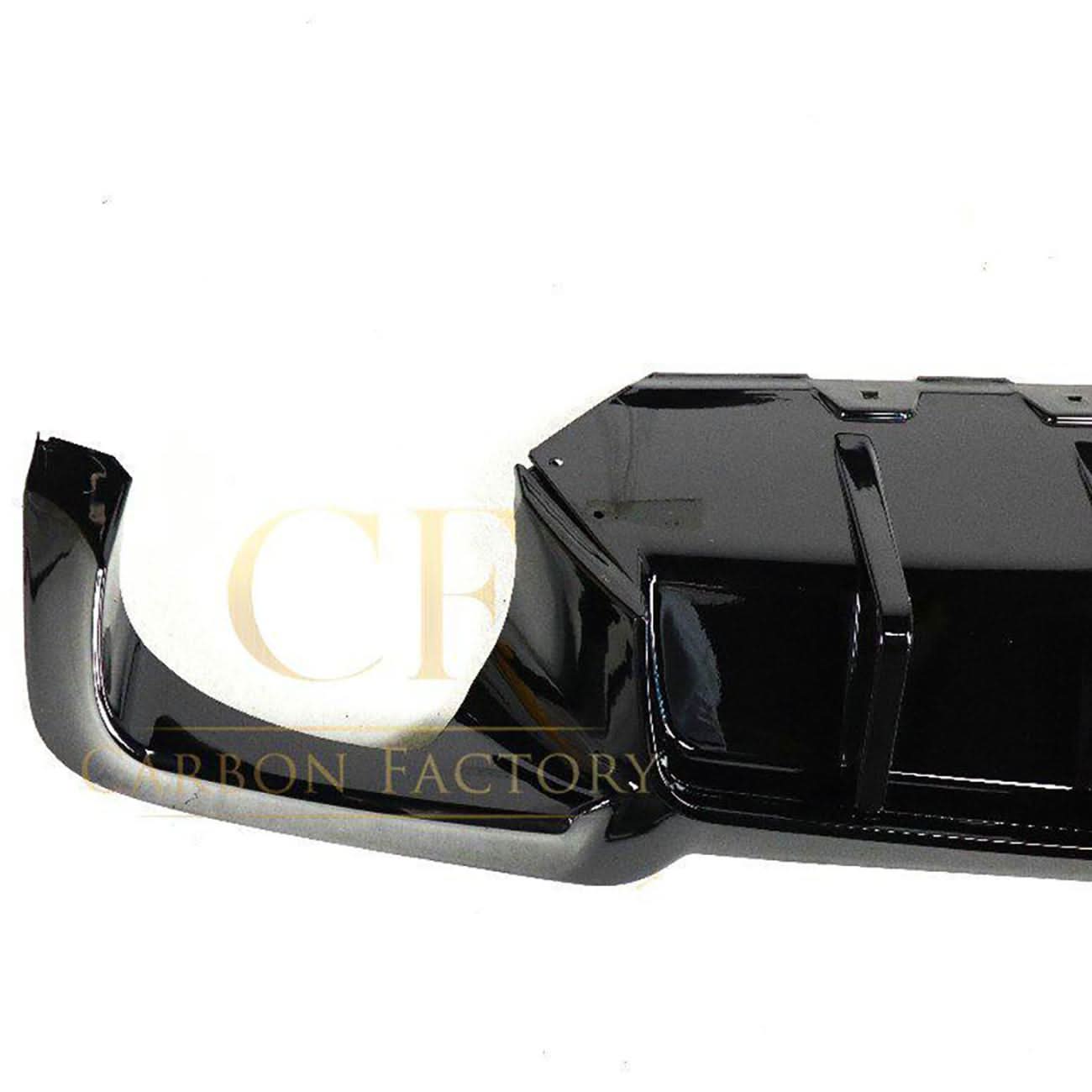 Gloss Black Rear Diffuser with LED Light for BMW F10 M5 10-17