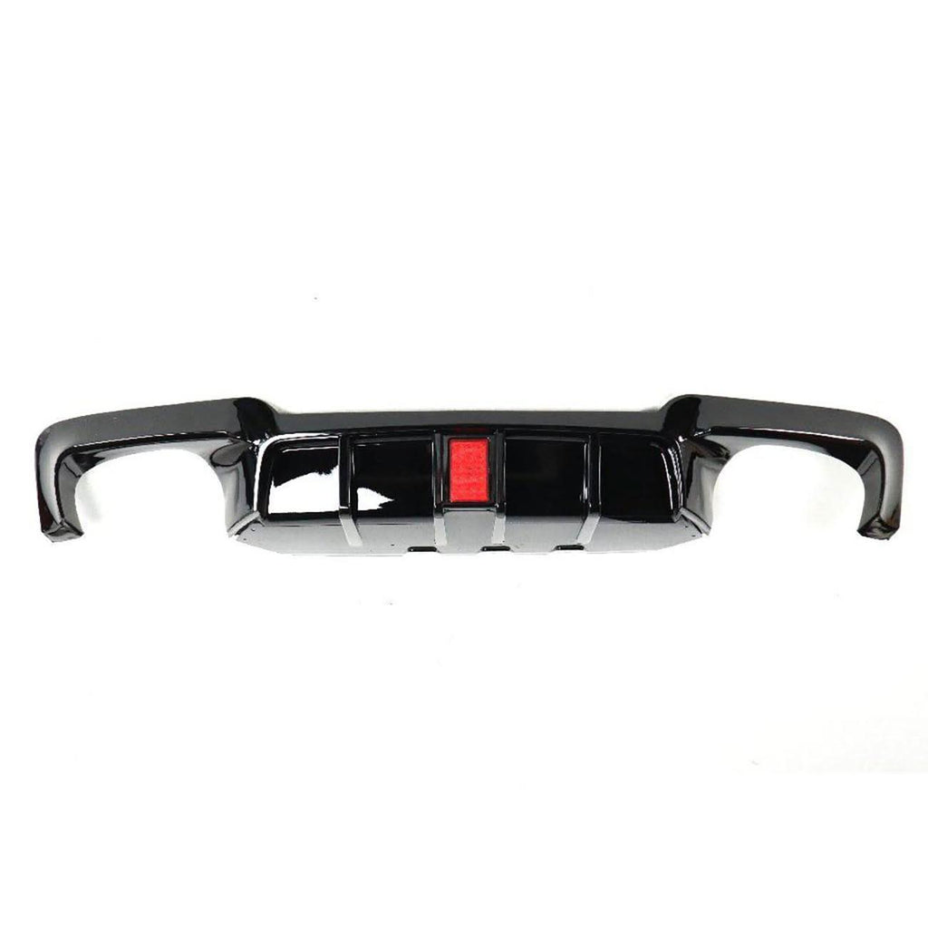 Gloss Black Rear Diffuser with LED Light for BMW F10 M5 10-17