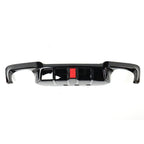 Gloss Black Rear Diffuser with LED Light for BMW F10 M5 10-17