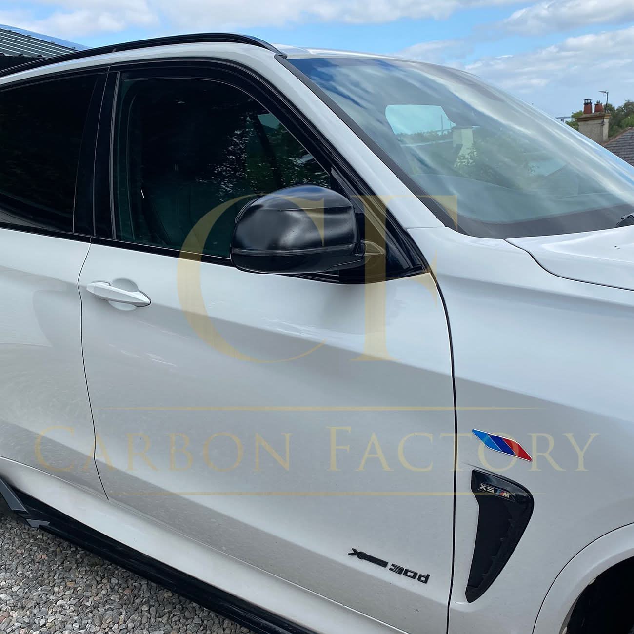 Gloss Black Replacement Mirror Covers for BMW F25 X3 F26 X4 F15 X5 F16 X6 14-18
