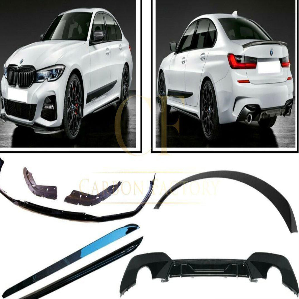 Gloss Black Styling Kit for BMW 3 Series G20 19-21