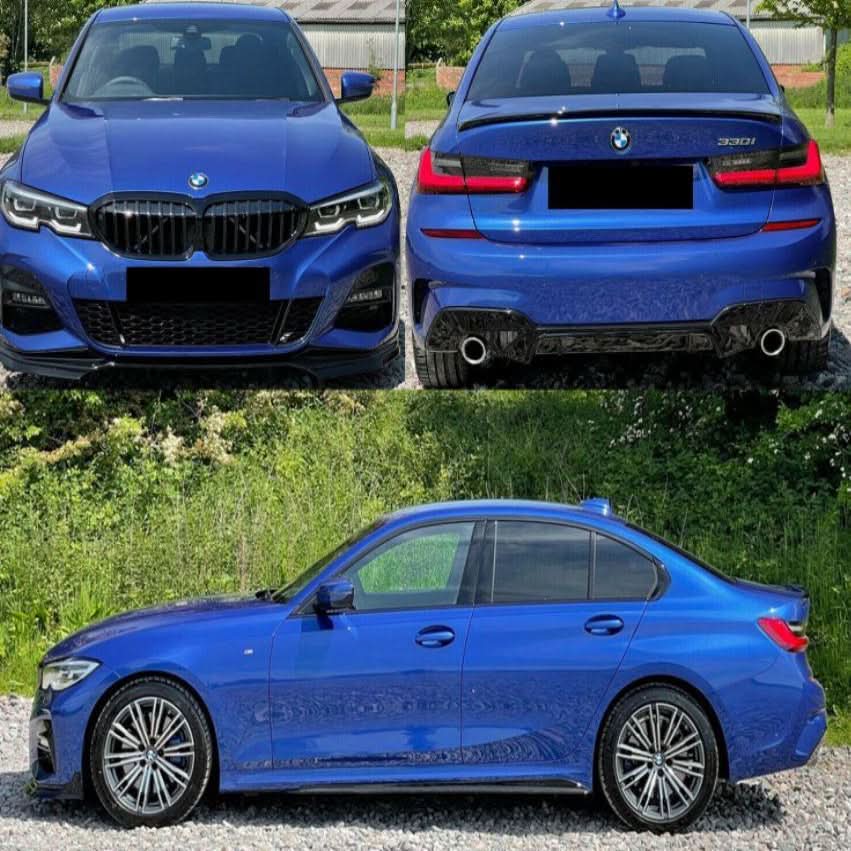 Gloss Black Styling Kit for BMW 3 Series G20 19-21
