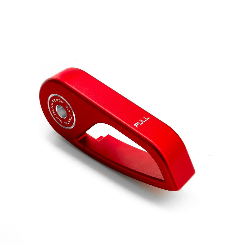 GoldenWrench BMW E9X Series Bonnet Hood Latch Handle In Red