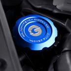 GoldenWrench BMW F Series M Car BLACKLINE Billet Washer Fluid Cap (F87/F80/F82/F83/F22/F30/F32)
