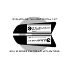 GoldenWrench BMW M5/5 Series Taillight Overlay Kit (F10)